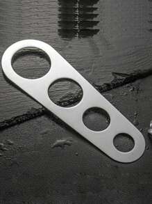 1 miếng giá treo cửa tủ - Bạc - Xem 3