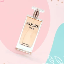LOVALI ADORE PARIS 100ML Fragancia FLORAL perfume de mujer, packaging de alta gama, perfume de mujer de alta gama apto para regalos de navidad - Albaricoque - Ver 2