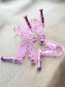 10pcs4pcs/2pcs Sterile Ear Piercing Gun Set,(2 Pink/2 Bue)-Choose1,Disposable, Low Pain, With Built-LnEar Stud, Beauty Tool And Accessories For Ears - 4pcs Pink-white Diamond - View 6