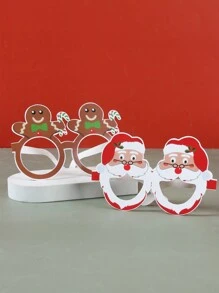 9 Piezas Gafas de papel 3D Feliz Navidad, estilo de Papá Noel, Renos, Muñeco de Nieve, Árbol de Navidad, Accesorios para fotos navideñas, Decoraciones navideñas, Juguetes y regalos navideños, Recuerdos para fiesta de Navidad, Decoración de fiesta de Navidad, Decoración de Año Nuevo 2025, Navidad