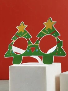 9 Piezas Gafas de papel 3D Feliz Navidad, estilo de Papá Noel, Renos, Muñeco de Nieve, Árbol de Navidad, Accesorios para fotos navideñas, Decoraciones navideñas, Juguetes y regalos navideños, Recuerdos para fiesta de Navidad, Decoración de fiesta de Navidad, Decoración de Año Nuevo 2025, Navidad