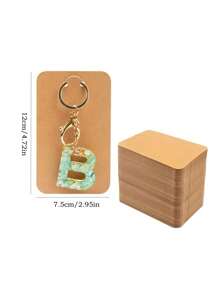 10/50/100pcs Gift Packaging Earring Card, Jewelry Display Cards, Keychain Cards - Multicolor - View 18