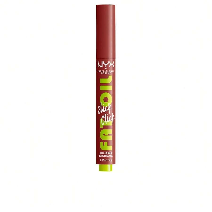 NYX Professional Makeup Maquillage Baume à lèvres brillant FAT OIL SLICK CLICK - devenir viral - Voir 1