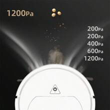 Mini Robot Vacuum Cleaner Smart Rechargeable Automatic Cleaning 1600P.A Home Sweeper - Random - View 4