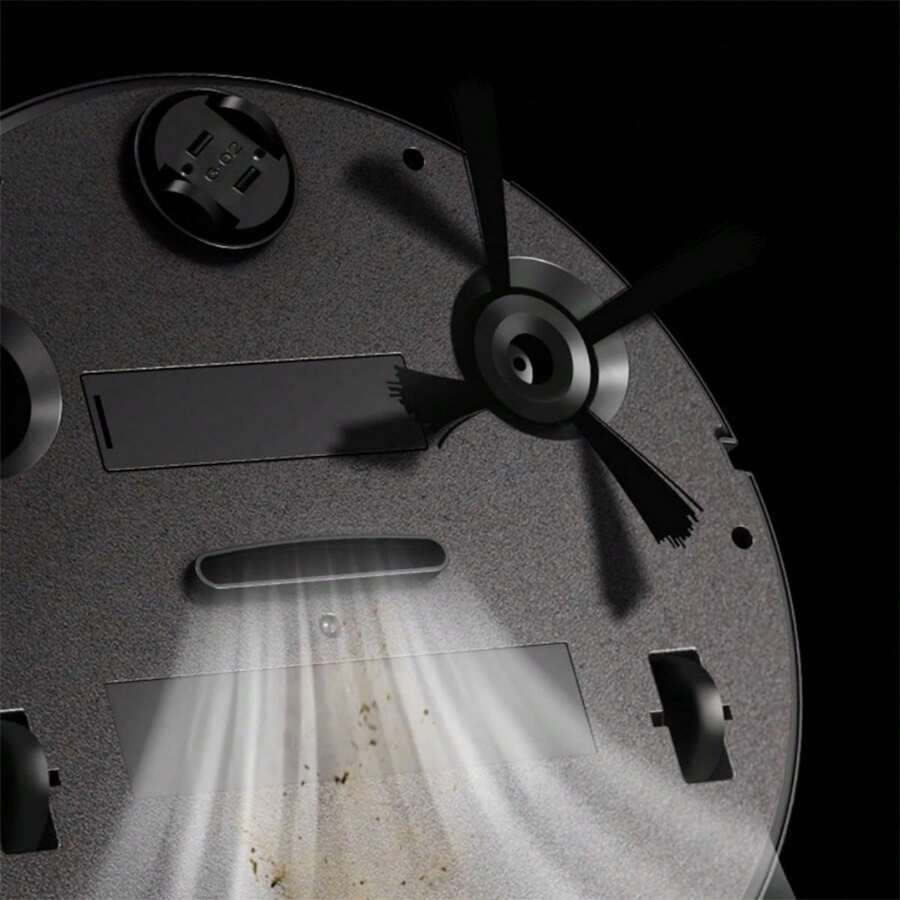 Mini Robot Vacuum Cleaner Smart Rechargeable Automatic Cleaning 1600P.A Home Sweeper - Random - View 1