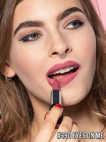 Misslyn Moisturizing Lip Blam & Mattastic Lipstick,2 Pcs,TIRAMISU LATTE Lip Balm, Moisturizing Lip Blam, Moisturizing Lip Care, For All Day Hydration, Nourish & Hydrate With Vitamin E, Oil And Honey, Plumps The Look Of Fine Lines & Wrinkles.Mattastic Lipstick, Matte Intense Color Lipstick, Matte Long Lasting Lipstick, Silky Smooth Lipstick Sexy In Deep Red Powdery And Smooth Texture - TIRAMISU LATTE+390 EYES ON ME - View 4