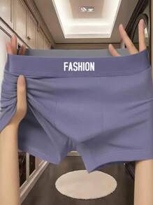 3pcs Breathable & Soft  Men Briefs, Elastic & Comfortable, Suitable For Casual Style