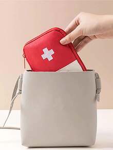 1 Túi Đựng Thuốc Du Lịch Túi Đựng Thuốc Cầm Tay Mini Dễ Thương Túi Sơ Cứu Y Tế Hàng Ngày Bộ Dụng Cụ Sơ Cứu Màu Macaron Bộ Dụng Cụ Cấp Cứu Y Tế Dụng Cụ Tổ Chức Ngoài Trời Túi Đựng Thuốc Gia Đình Để Đi Du Lịch Và Trở Lại Trường Học - Nhiều màu - Xem 3