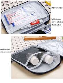 1 Túi Đựng Thuốc Du Lịch Túi Đựng Thuốc Cầm Tay Mini Dễ Thương Túi Sơ Cứu Y Tế Hàng Ngày Bộ Dụng Cụ Sơ Cứu Màu Macaron Bộ Dụng Cụ Cấp Cứu Y Tế Dụng Cụ Tổ Chức Ngoài Trời Túi Đựng Thuốc Gia Đình Để Đi Du Lịch Và Trở Lại Trường Học - Nhiều màu - Xem 6