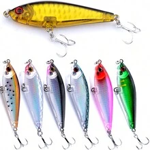 Mồi nhân tạo Laser Cá giả Cá chép Mồi câu Chìm Mồi câu Wobbler Wobblers cho Pike Phụ kiện Mồi câu - Nhiều màu - Xem 2