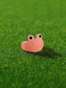 1 szt. Śliczny akrylowy pierścionek z motywem żaby z dużym okiem - Pierścionek z dużą żabą - Zobacz 13