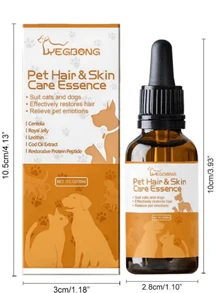 宠物毛发护理精华液缓解皮肤瘙痒宠物毛发蓬松软化护发素