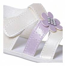 BABY GIRL'S SANDALIA FOR CHILDREN - Màu đỏ tím - Xem 3