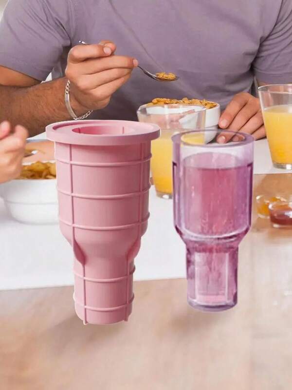 صينية قوالب ثلج سيليكون مقاومة لدرجات الحرارة العالية بإطلاق سريع، وعاء قوالب الثلج القابلة لإعادة الاستخدام، قوالب ثلج مجمدة للمنزل