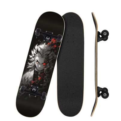 Patineta Skateboard Madera Maple Semiprofesional Anime Rengok