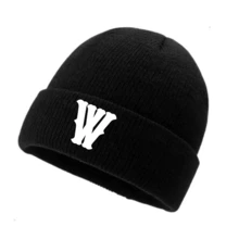 Unisex Adult Beanie Cap Personalized Fabrics Your Letter - 24 - 查看 2