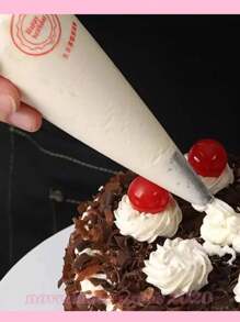 100 Disposable Sleeve, Pastry Maker, Pastry, Decorate - Red and White - View 7