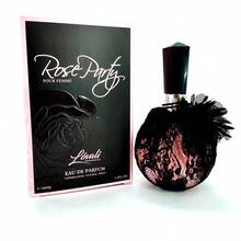 LOVALI ROSE PARTY 100MLFLORAL fragancia perfume de mujer, empaque de alta gama, perfume de mujer de alta gama adecuado para regalos navideños - Rosa - Ver 4