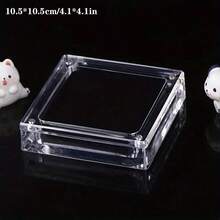1pc Transparent Magnetic Jewelry Box, Acrylic Display Box For Loose Diamond, Jewelry Storage - Display Box - View 9