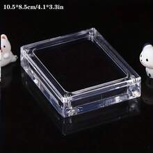 1pc Transparent Magnetic Jewelry Box, Acrylic Display Box For Loose Diamond, Jewelry Storage - Display Box - View 8