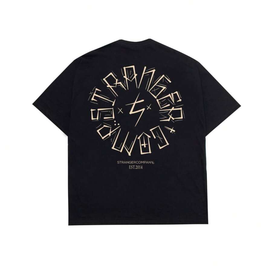 Oversized Stranger Mesh T-Shirt - 彩色 - 查看 1