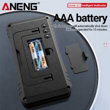 ANENG 612 Smart Multimeter Real-Time Power-Off Measuring Tester AC Ammeter Voltmeter 4000 Count Digital Multimetro Test Tools - Multicolor - View 6