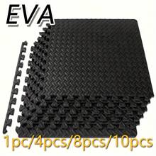 1pc/4ps/8pcs/10pcs Multi-Functional EVA Fitness Floor Mat, Yoga Mat, Climbing Mat, Waterproof, Non-Slip, Shock Absorption, Easy To Clean All Year Round Fitness Room Floor, Suitable For Indoor And Outdoor Gym Accessories, Deporte, Gimnasio, Ejercicio En Casa