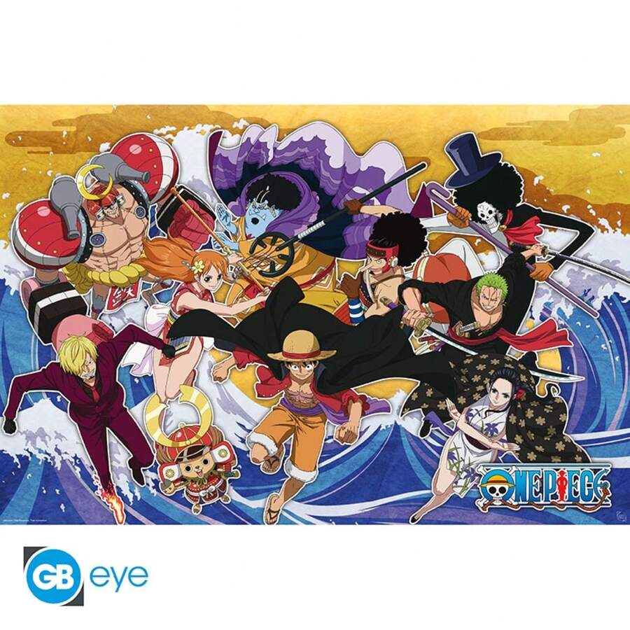ONE PIECE The Crew In Wano Country 61 X 91.5cm Maxi Poster - Multicolor - View 1