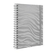 Weekly Planner Agenda Plus 2025 Animal Print Zebra Colors - 銀色 - 查看 1