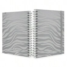 Weekly Planner Agenda Plus 2025 Animal Print Zebra Colors - 銀色 - 查看 2