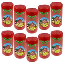 Salero rojo, granja infantil, fiesta recuerdo, 10 piezas - Rojo - Ver 1
