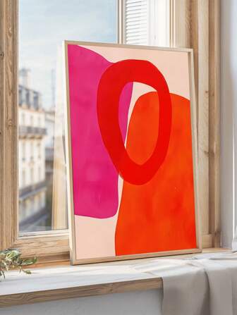 لوحة جدار قماشية بدون إطار 1 قطعة، لوحة جدارية ملصق أشكال تجريدية ديكور المنزل، هدية لأصدقاء مجموعة ديكور جدار للغرفة المعيشية، غرفة النوم، المكتب، تزيين جدران البار