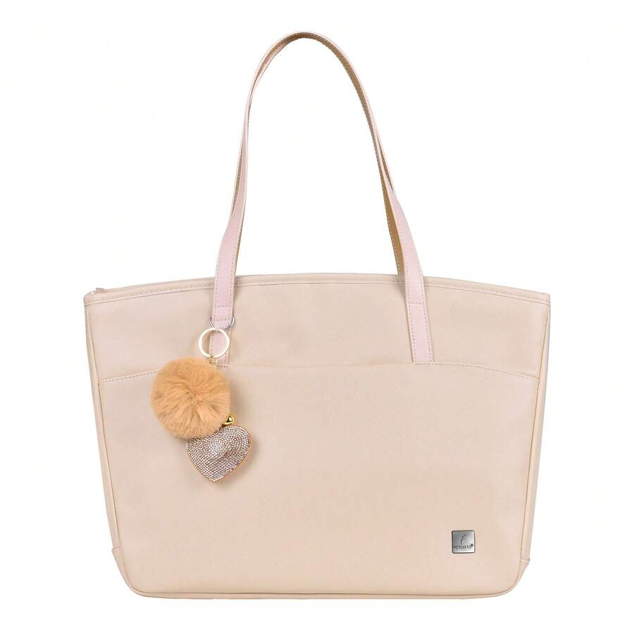 Luggage & Travel Bags - Beige - View 1