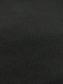 Standardstorlek för män Casual Planet Print Crew Neck Sweatshirt - Svart - Visa 4