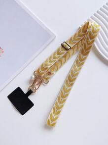 Correa de collar para teléfono ajustable para mujer, funda para teléfono celular colgante para el cuello con cordón para cruzar y colgar en el cuello, correa universal anticaída para teléfono móvil