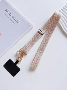 Correa de collar para teléfono ajustable para mujer, funda para teléfono celular colgante para el cuello con cordón para cruzar y colgar en el cuello, correa universal anticaída para teléfono móvil