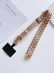 Correa de collar para teléfono ajustable para mujer, funda para teléfono celular colgante para el cuello con cordón para cruzar y colgar en el cuello, correa universal anticaída para teléfono móvil