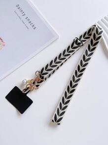 Correa de collar para teléfono ajustable para mujer, funda para teléfono celular colgante para el cuello con cordón para cruzar y colgar en el cuello, correa universal anticaída para teléfono móvil