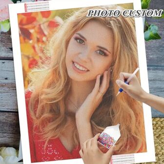 Custom Diamond Painting Kits For Adults Full Drill Round DIY Craft Personalize Your Own Picture Customization Perfect Decoration For Home Wall Wedding Room, Ornamental, Reusable, Multi-Functional, Stylish, Exquisite, High-Quality, Custom, Personalized, Unique, Ideal Gifts For Him, Ideal Gifts For Her, Her, Boyfriend, Girlfriend, Dad, Mom, Family, Friends, Son, Daughter, School Students, Workers, Kids, Office, Tea Room, School, Home,School Essentials