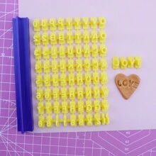 Number Alphabet Clay Stamp Micro Mini Letter Stamp For Polymer Clay Jewelry Diy Message Brand Logo Text Emboss Seal Tool Art Hobby Birthday Gift