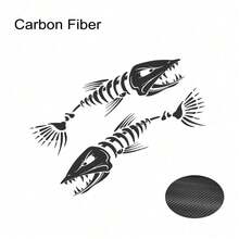 Graphics Large Fish Bone Stickers For Car Boat Body Decal Cruise Mural Vinyl Waterproof Covers Auto Tuning Styling Engine Hood Decoration Mototcycle Accessories - 42*12cm - View 10