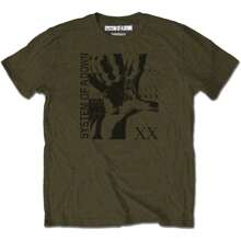 System Of A Down | Official Band T-Shirt | Intoxicated - 48-Hour Fast Shipping!  - Green - View 1