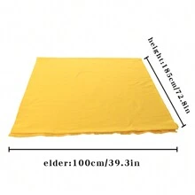 Summer Knitted Plain Fabric Children's Baby BJD Doll Toy Clothes Short-Sleeved T-Shirt Thin Breathable Sweat Cloth Diy Handmade Fabric Yellow Blue Green White Black Red Purple - Multicolor - View 2