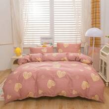 印花被套,甜美被套,可愛被套（被套1片） - 粉色 - 查看 4