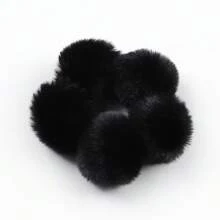 5pcs 5cm Artificial Fluffy Pompom Fluffy Soft Balls DIY Hair Ball Pom Pom For Handicrafts Handmade Sewing Crafts Materials Keychain Gloves Ball Clothing Supplies - Multicolor - View 26