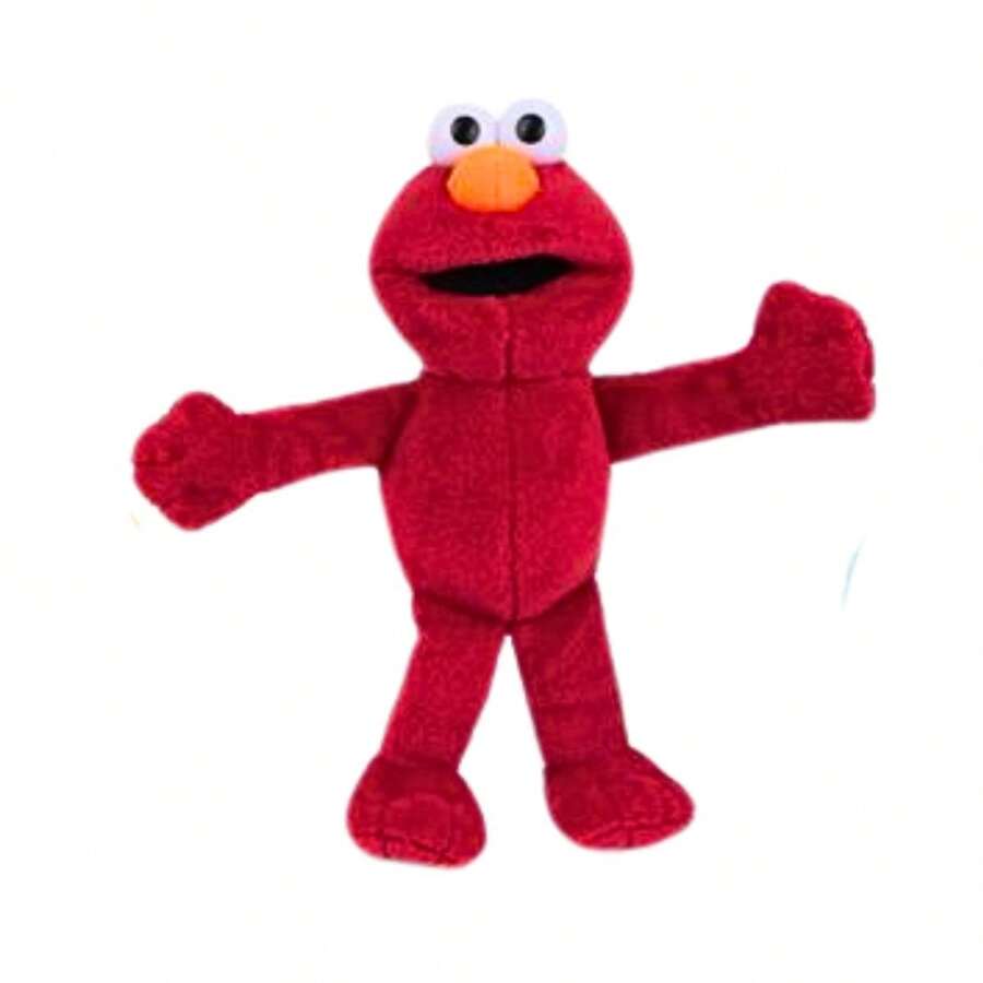6" Inch Beanbag Stuffed Animal Mini-Plush Toy, Elmo - Multicolor - View 1