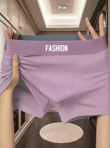 3pcs Breathable & Soft  Men Briefs, Elastic & Comfortable, Suitable For Casual Style