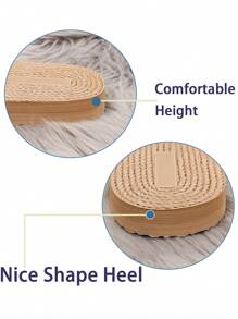 Four Seasons Universal Simple Fashion Lightweight And Comfortable Beige Flat Sandals Women's Shoes, Mori Cute Sweet Elegant And Charming For Girls Dating Holiday Round Toe Flat Slippers. - Beige - View 7