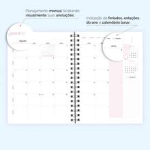 Weekly Planner Agenda Plus 2025 Animal Print Zebra Colors - 粉紅色的 - 查看 8