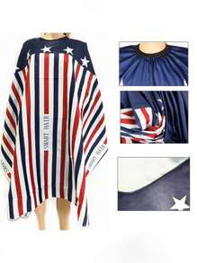 1pc Waterproof And Anti-Static Hair Cape - Adjustable Neck Closure, Easy To Clean, Durable, Salon And Home Use, Perfect For Barbers And DIY Enthusiasts,Back To School,Travel Holiday Essentials,Hair Accessories For Women - Multicolor - View 2